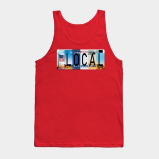 North Dakota Local, License Plates Tank Top